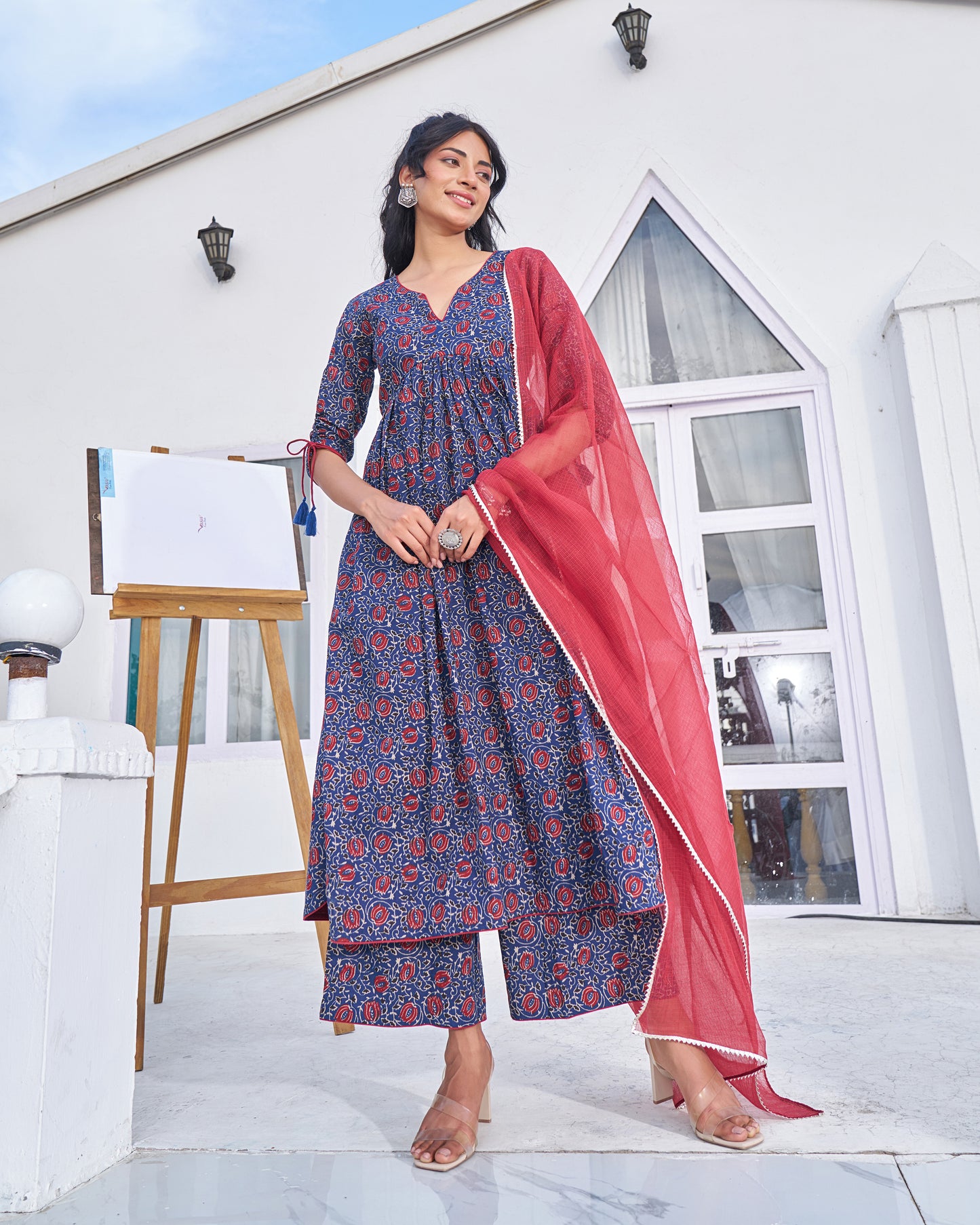 Heritage Print Handblock Suit Set