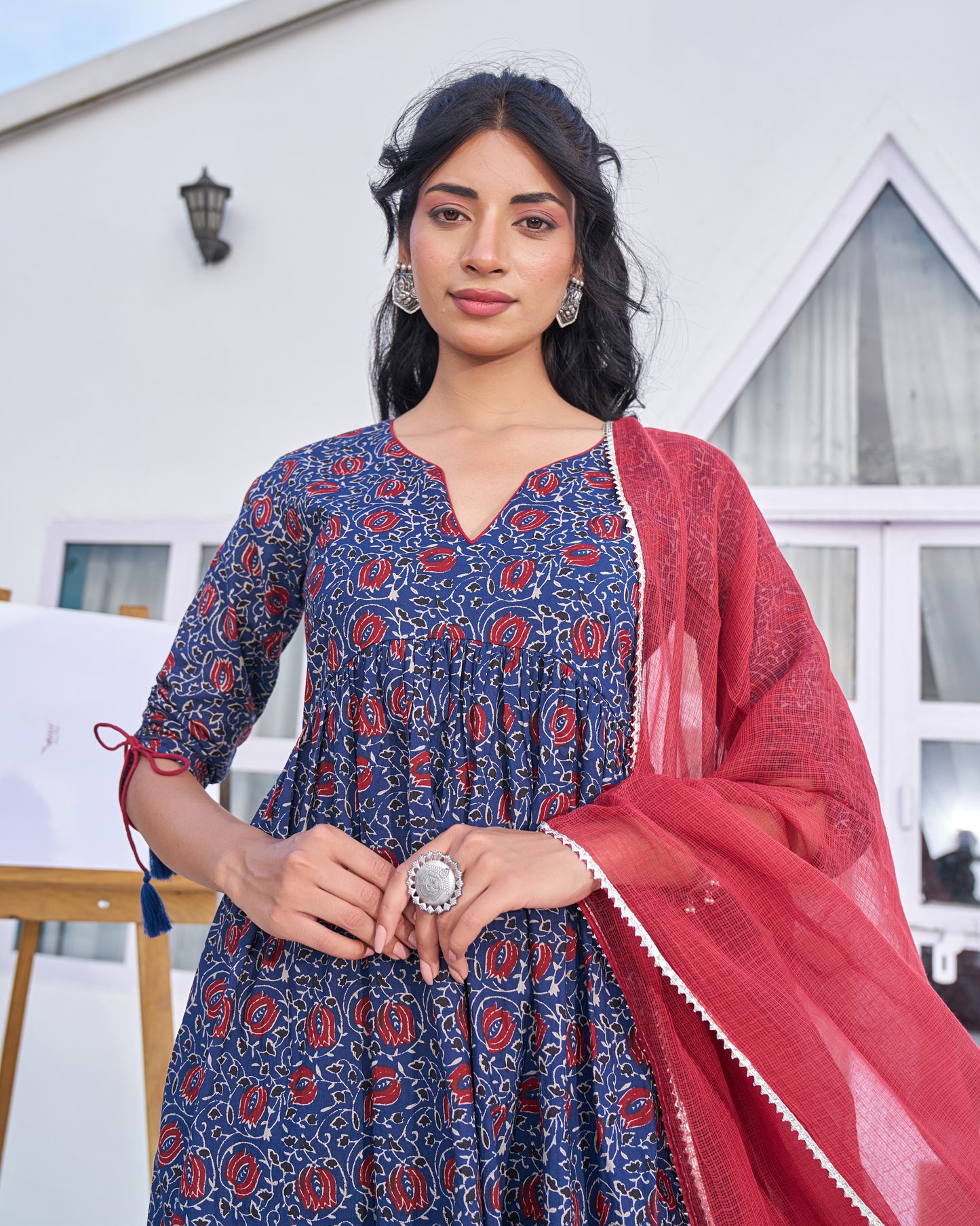 Heritage Print Handblock Suit Set