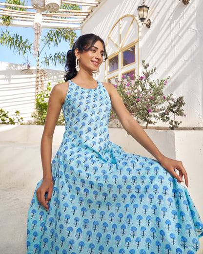 Laidback Charm Handblock Kurta Set